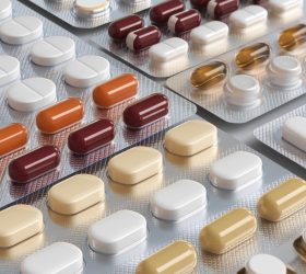 Blister Packs Blister Packs containing various capsules and pills to illustrate the Pharmaceutical industry.